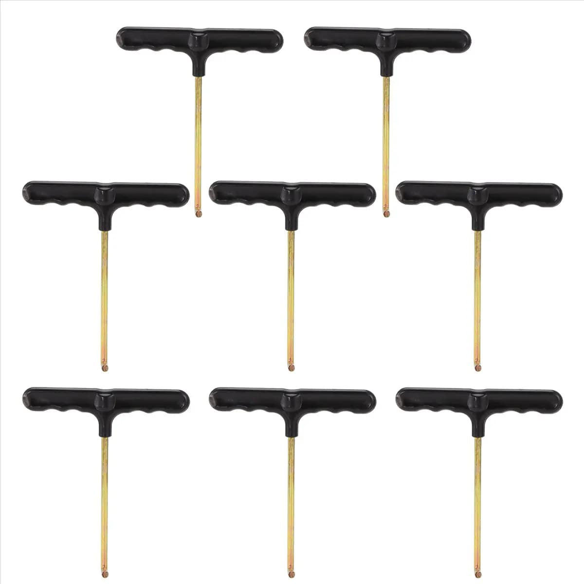ABME New 8 Pieces Ice Skates Laces Skate Tightening Tool Ice Skates Lace Tightener Hockey Skate Lace Trampoline Tool