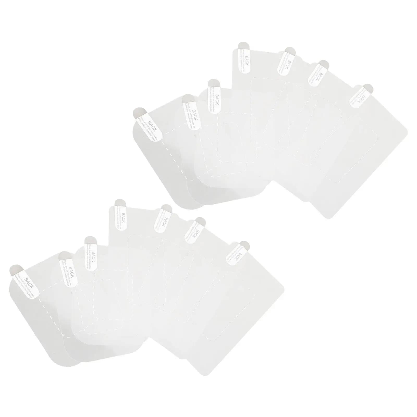 32 Pieces Electrostatic Stickers Transparent for Dashcam Windscreen, Anti-Graffio Protective Film for Camera Lens, No Sticker