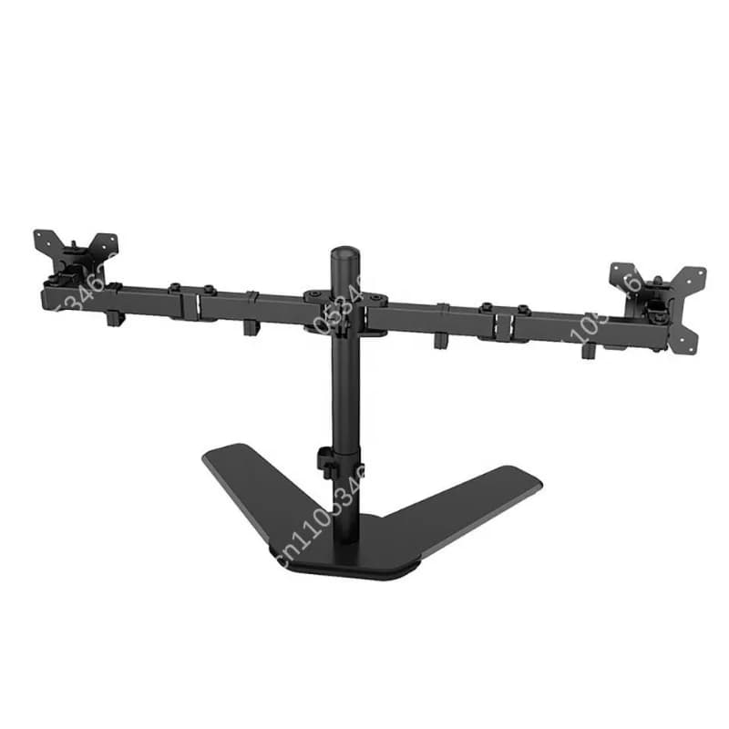 Supporto per monitor Morsetto da scrivania da 14-27 pollici Mobile Multi Applicazione Rotazione libera Protezione per il collo a doppio schermo