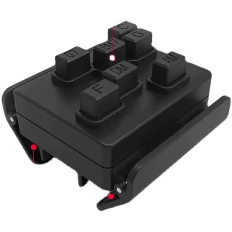 23 "Ukulele Accordi Trainer Principiante Sussidio didattico Pratica Strumento per accordi Accessori per strumenti a corda per accordatura di grado professionale