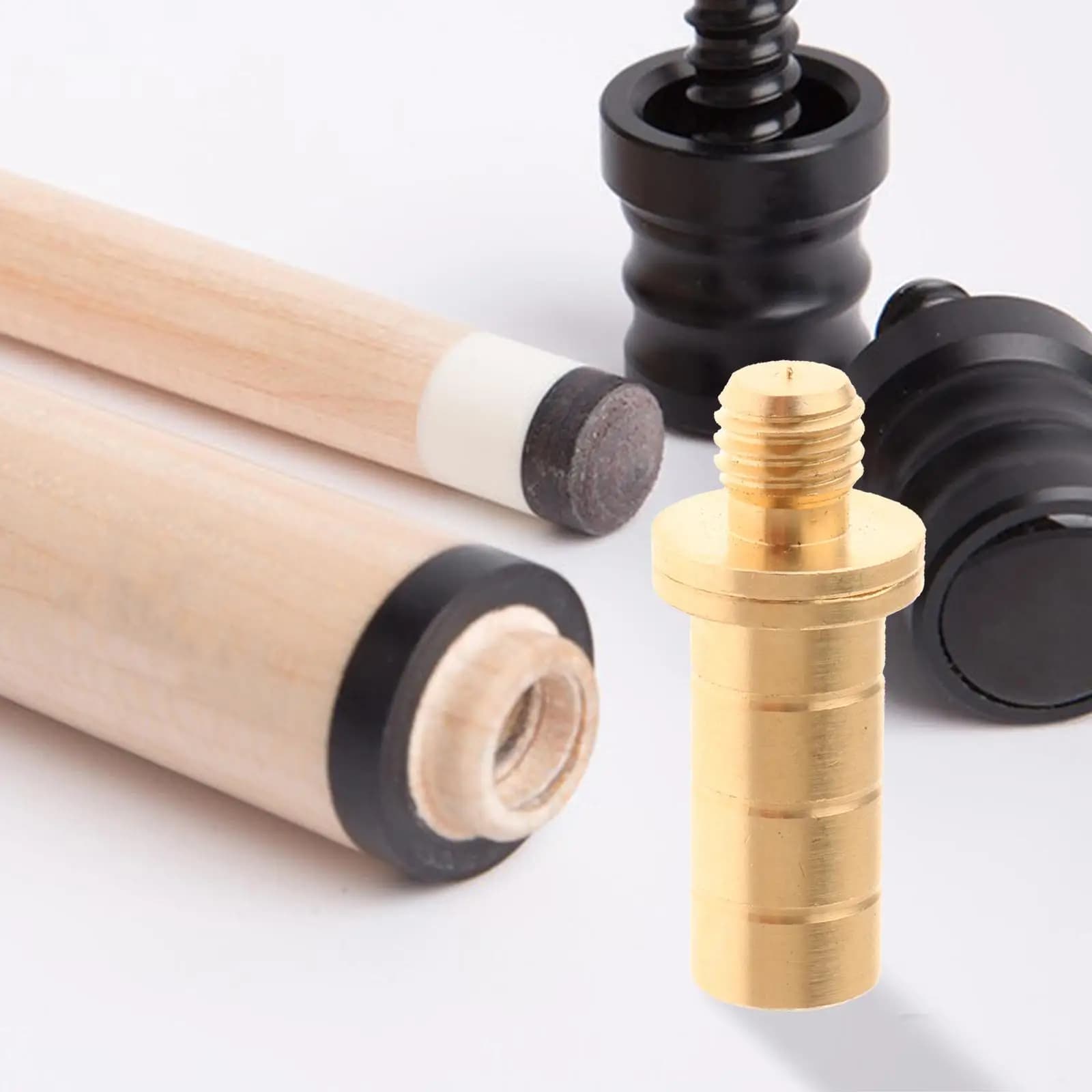 Pool Cue Connecting Screw Brass Extension Pin Billiard Cue Accessories for Enhanced Stability and Control in Games