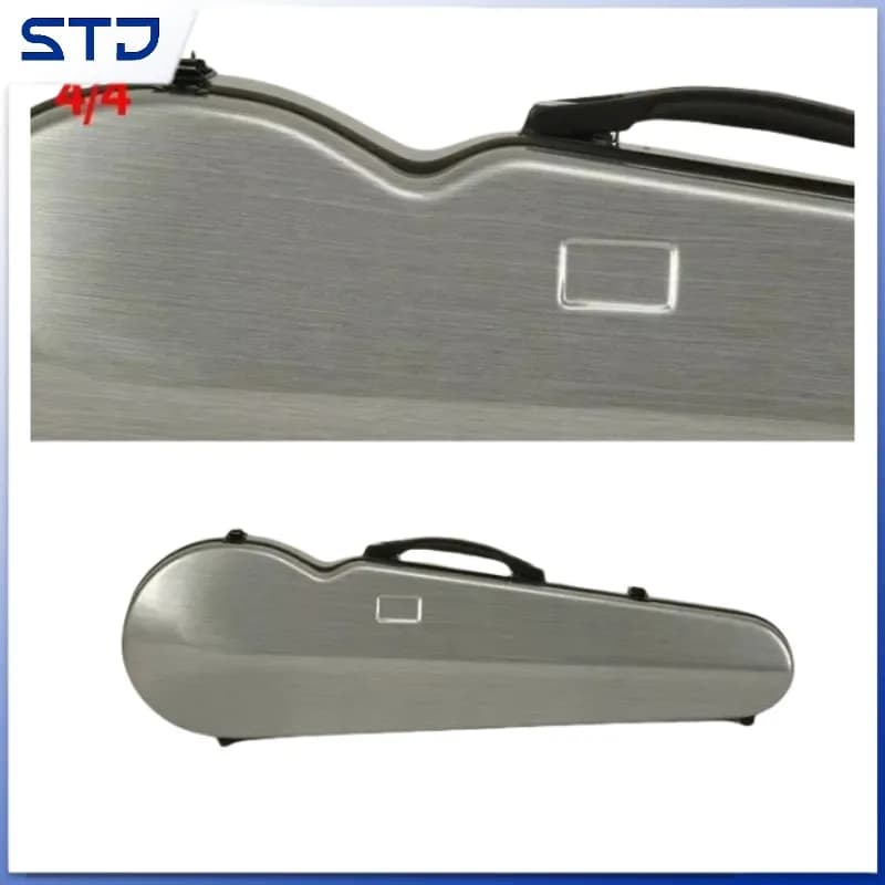 Belt Lock Durable 4/4 Size Triangle Hard Compression Resistance Different colors Violin BOX Case Disk and carbon fibre Dual Back