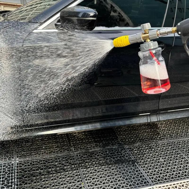 Foam Cannon Garden Pipe 1000ml Automatic Cleaning Sprayer Outdoor Garden Tube Spray Pot Truck Trailers Washing Tool