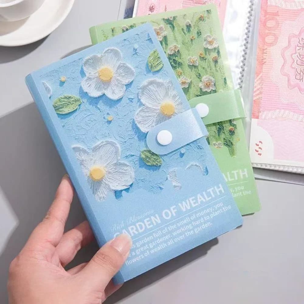 Save Money 100 Envelopes Money Saving Challenge Waterproof Reusable Savings Challenges Sheets Oil Painting