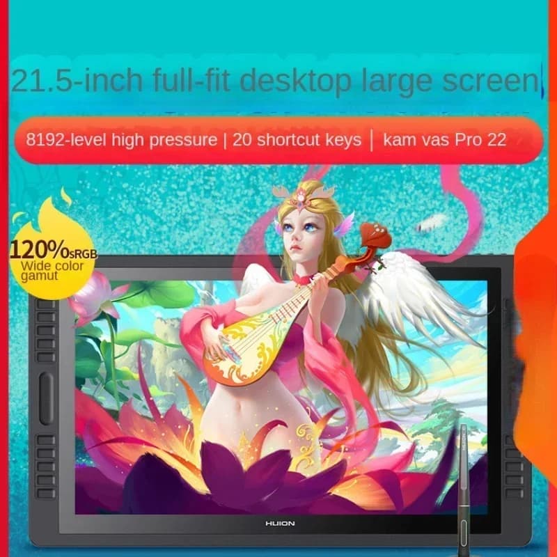 Vendite calde Schermo di visualizzazione digitale transfrontaliero Disegno dipinto a mano Pittura Touch Screen Tavoletta grafica con pannello digitale LCD
