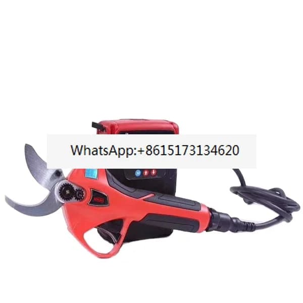 43.2V LED screen electric pruning shears and electric pruning shears