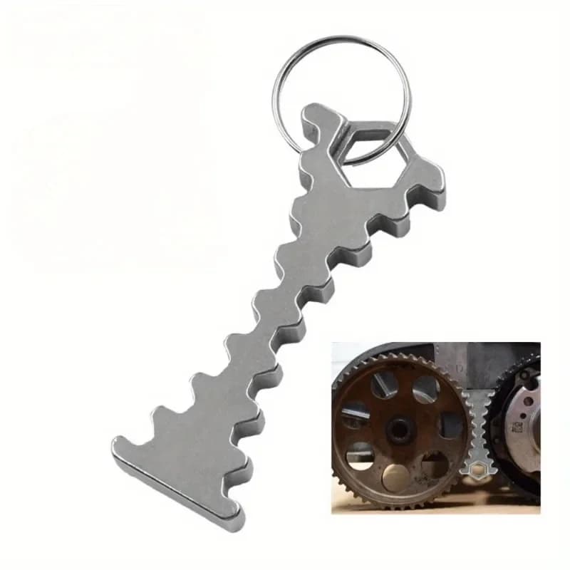 1/2Pcs Car Timing Tool Alloy Steel Handheld Timing Kit Belt Pulley Fastening Suitable for Skoda 1.4T/1.4/1.5/1.6 Tools Camshaft
