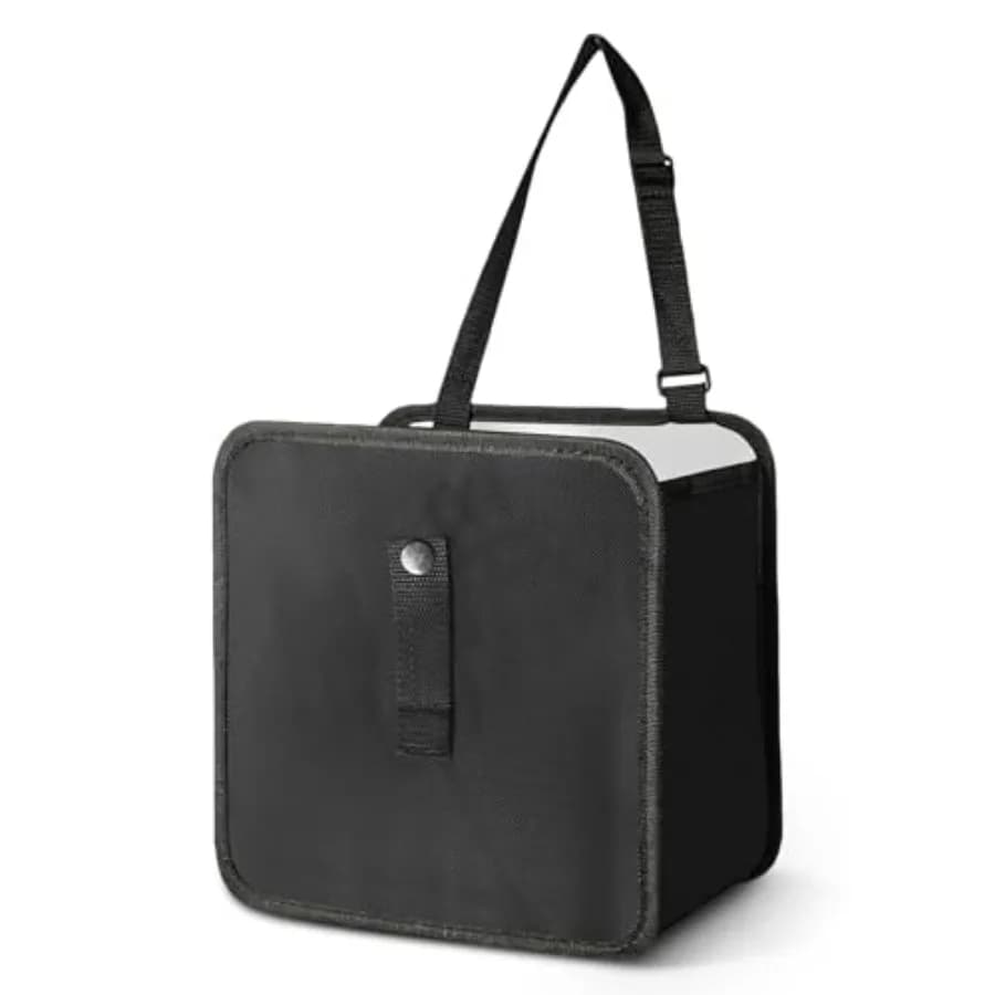 Car Trash Can, Car Trash Bin, 2.8 Gallons Capacity Automotive Trashcan Storage Bag, Auto Accessories Leak-Proof Waterproof Auto