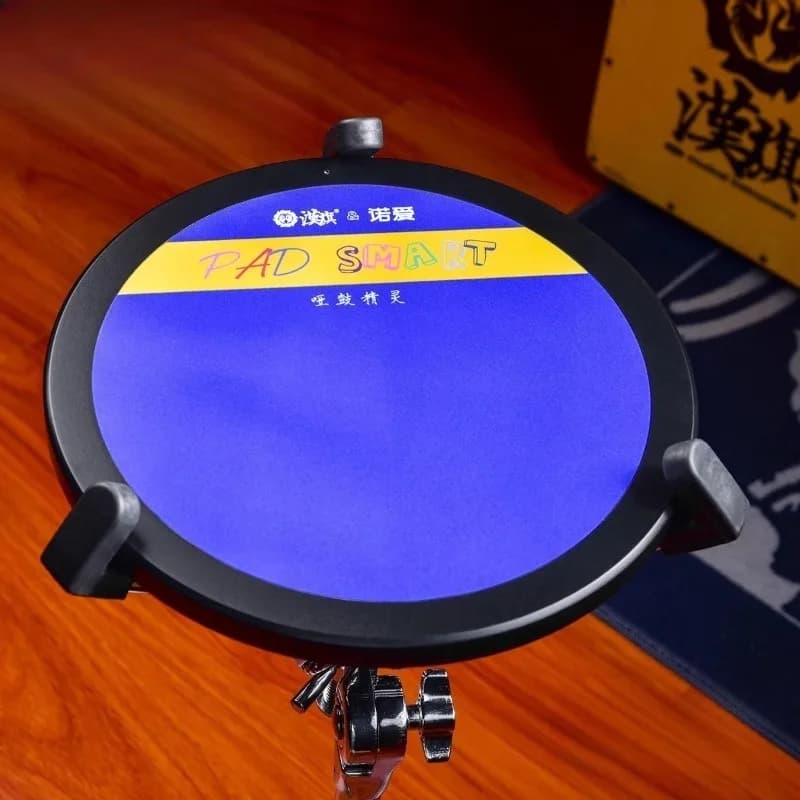 Tamburo muto da 11 pollici Professionale Conveniente Minimalista Pratica Colpire Bordo Muto Tamburo Pad Strumenti a percussione Accessori