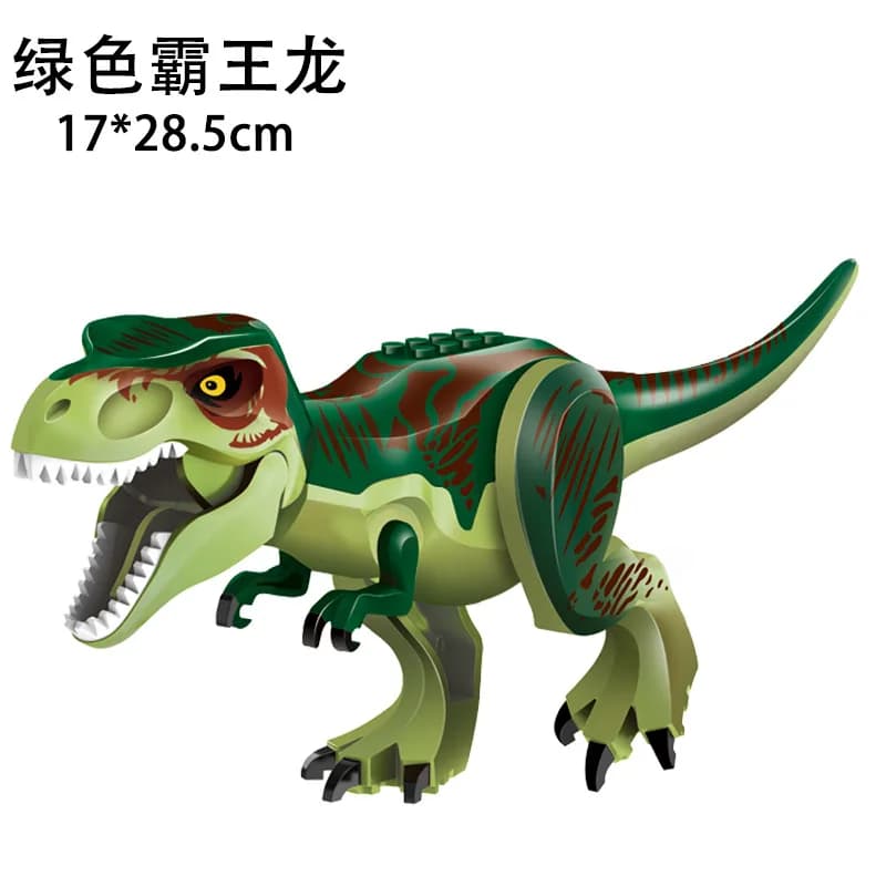 Accessori per blocchi di costruzione Regalo Assemblaggio di giocattoli educativi Dinosauro giurassico Baby Una varietà di giocattoli per bambini in sacchetto opzionale.