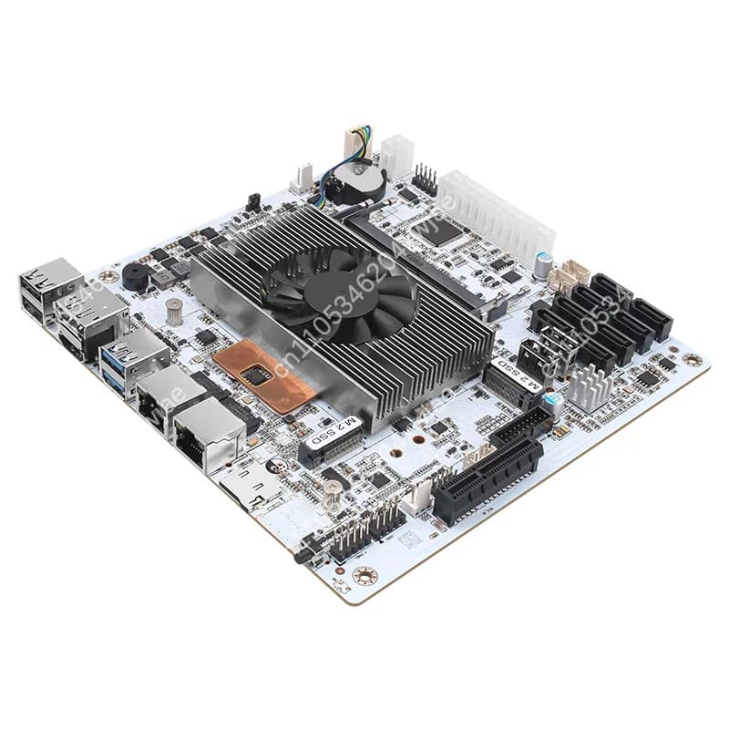 I5-8265U Mini-ITX NAS Board, 8 SATA Dual M.2 DDR4 10GbE Network for Storage Server Build
