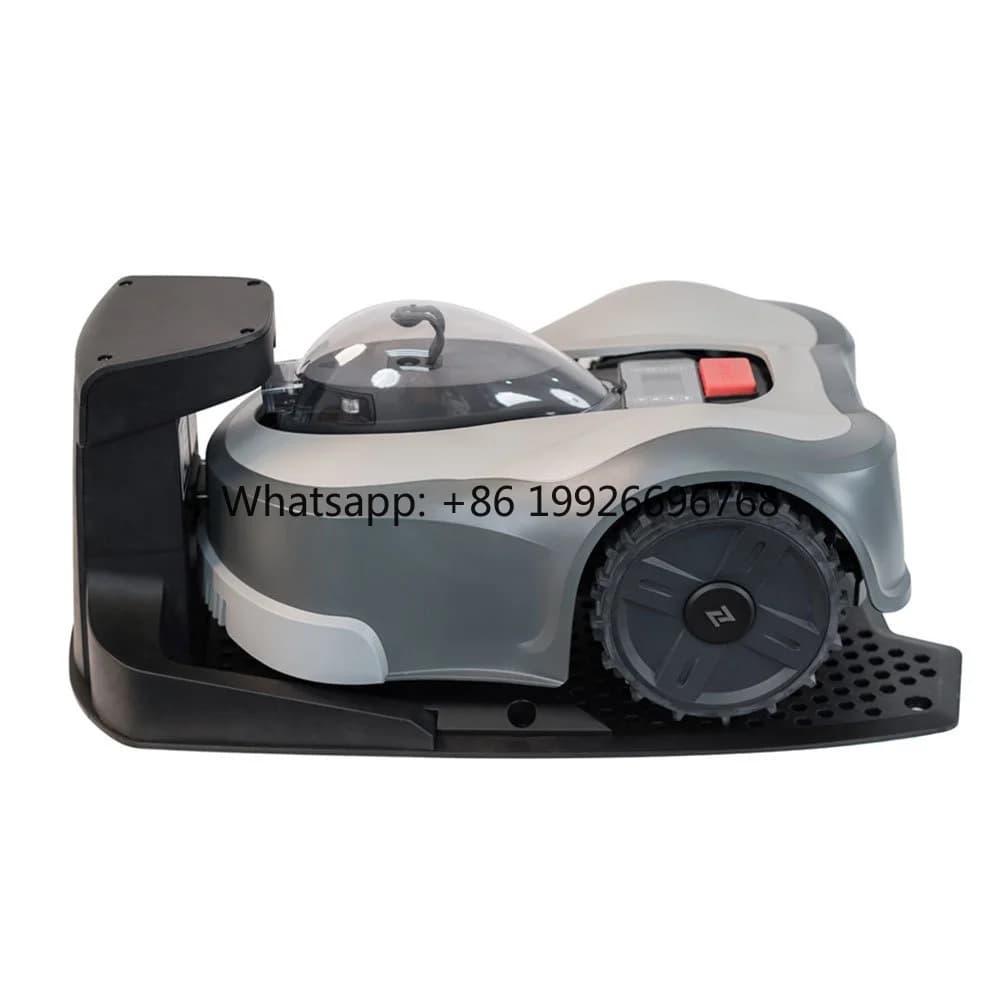 GPS Positioning Smart Lawn Mower & Grass Trimmer with Mobile Phone Control for Small Villa Use Export to Europe & America