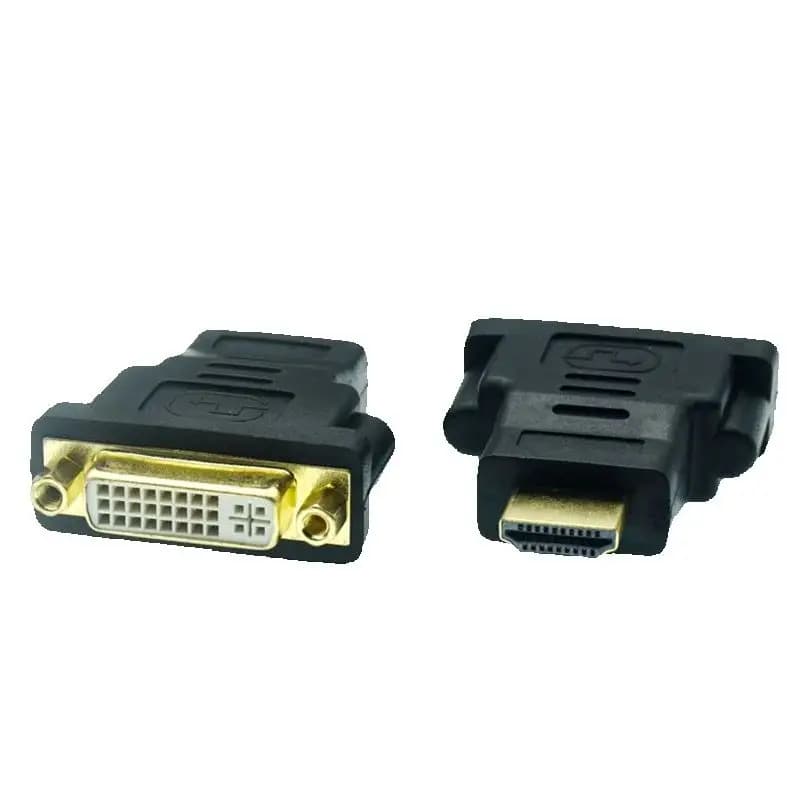 DVI Converter to Adapter Converter from HDMI compatible male to DVI 24 + 5 female 1080P for Monitor HDTV projector