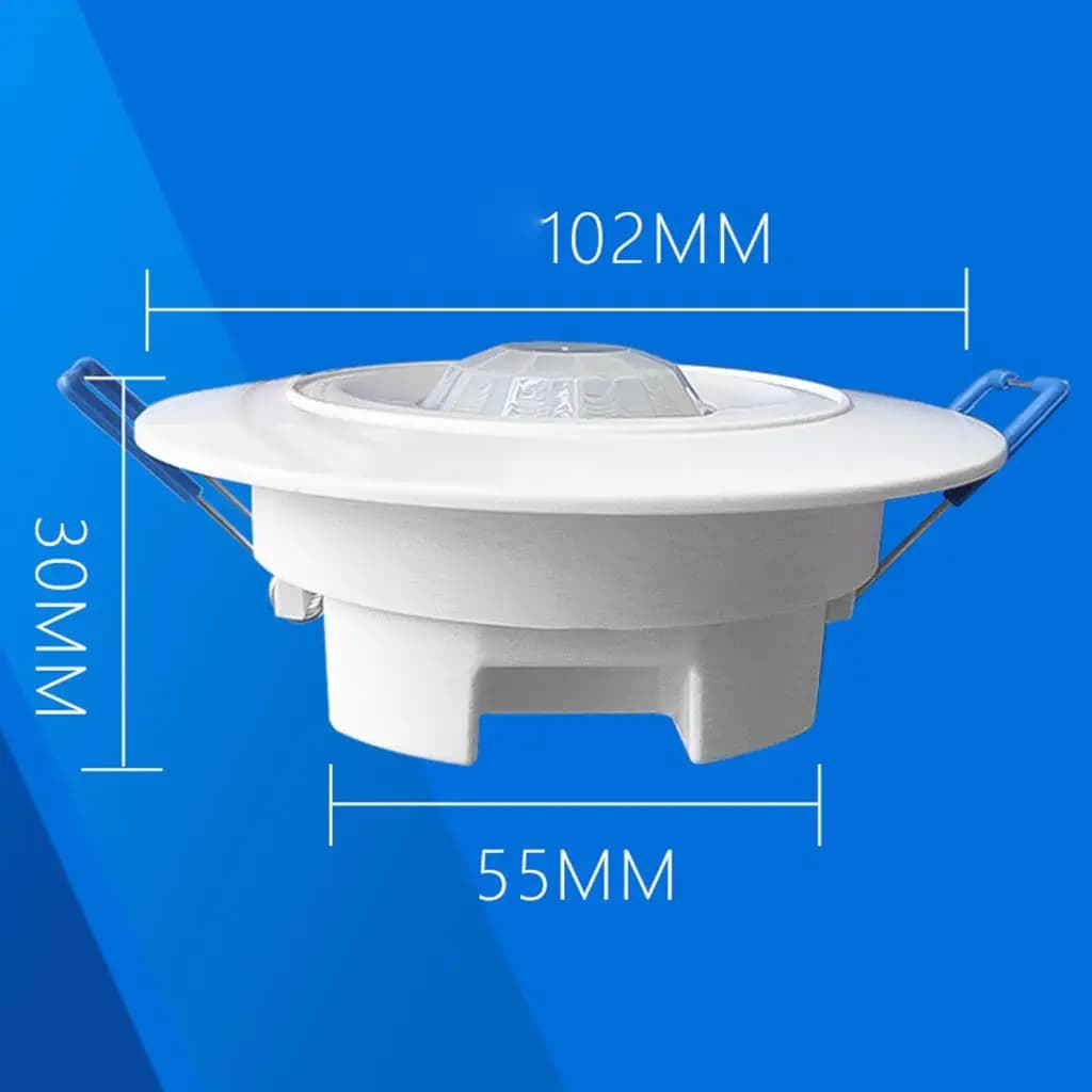 Infrared Sensor Switch Automatic Ceiling Motion Detector Light Switch 360 Degree PIR Sensor for Home Corridor
