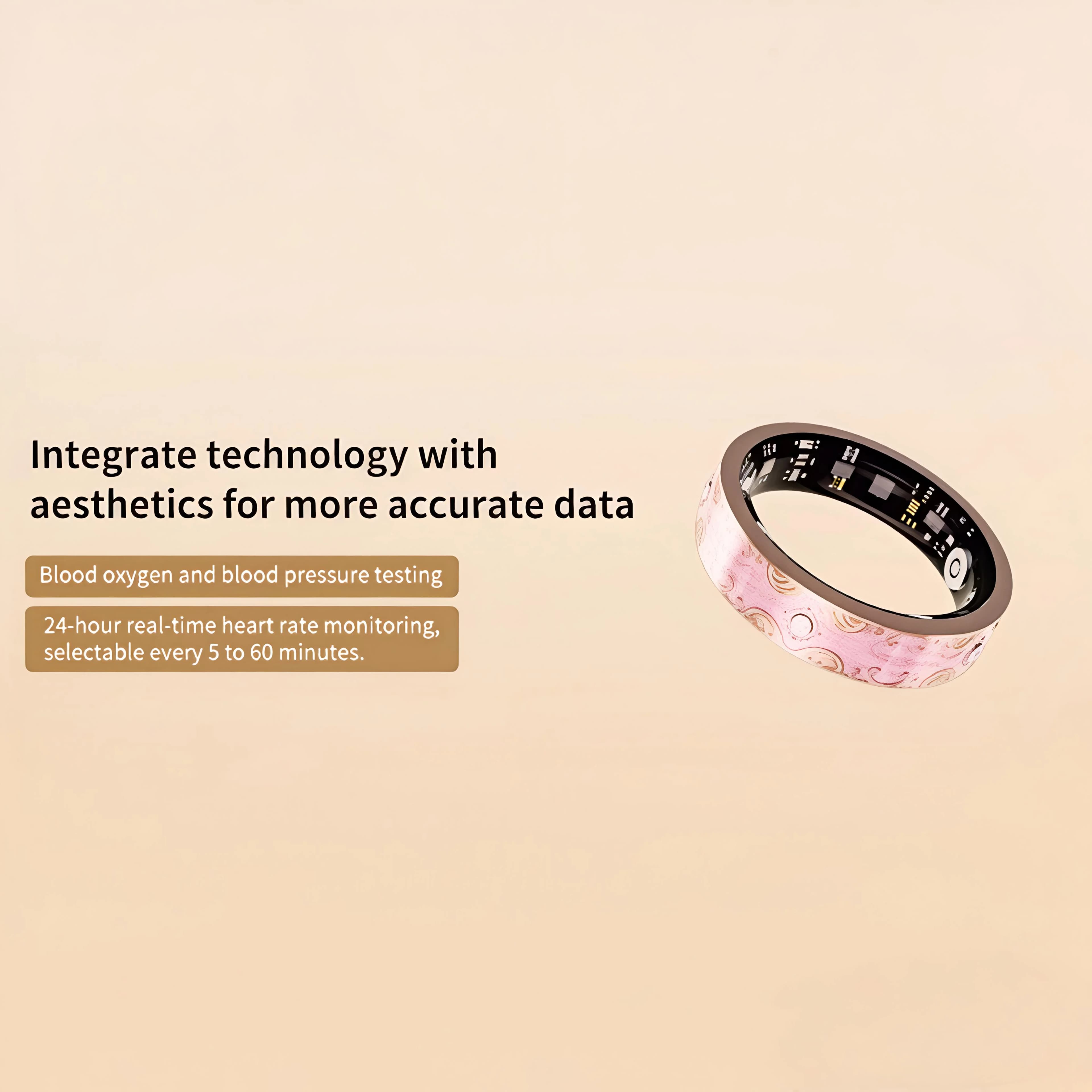 New V10 Smart Ring Various Colors Available Women Smart Ring With Box Waterproof Lady Ring Heart Rate Health Monitor Sport Ring