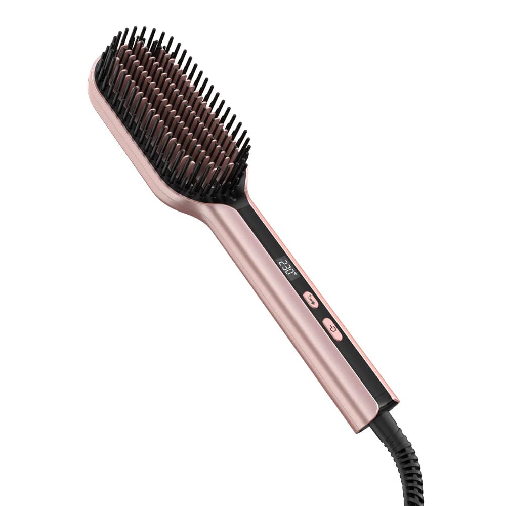 SMET Piastra per capelli Pettine Spazzola per capelli elettrica agli ioni negativi per capelli all'ingrosso Spazzola per ioni di vendita calda