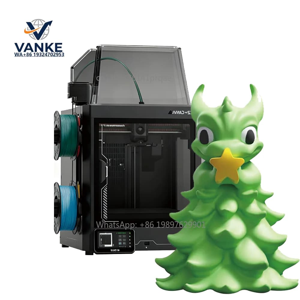 2026 NEW ELEGOO Centauri Carbon 2 Combo Canvas System Multicolor 3D Printer High-performance Materials Build Size 256*256*256mm