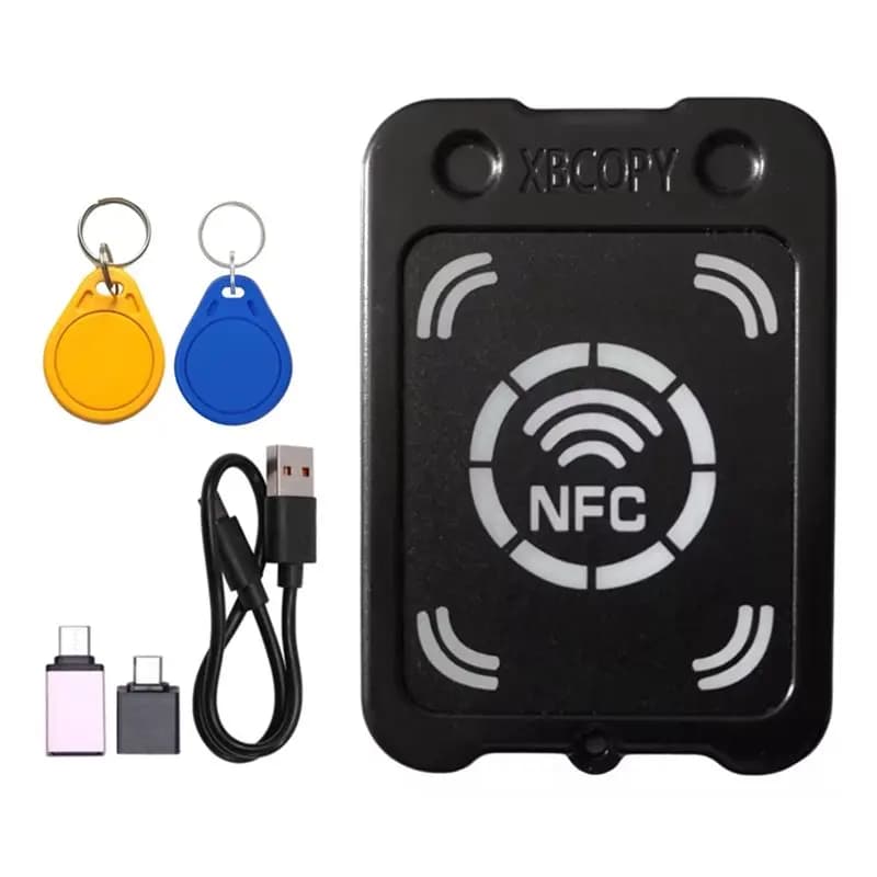 [NUOVO A09R!】 Copiatrice per lettore di schede Smart Chip RFID + Portachiavi CUID/UID Lettore di chiavi con crittografia NFC IC 13,56 Mhz RFID Token Clone Duplica