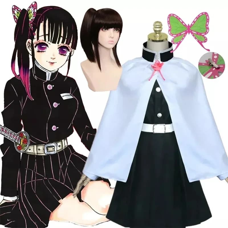 Halloween Tsuyuri Kanawo Cosplay Costume Halloween Anime Cosplay Cartoon Devil Hunter Costume For Kids For Gifts