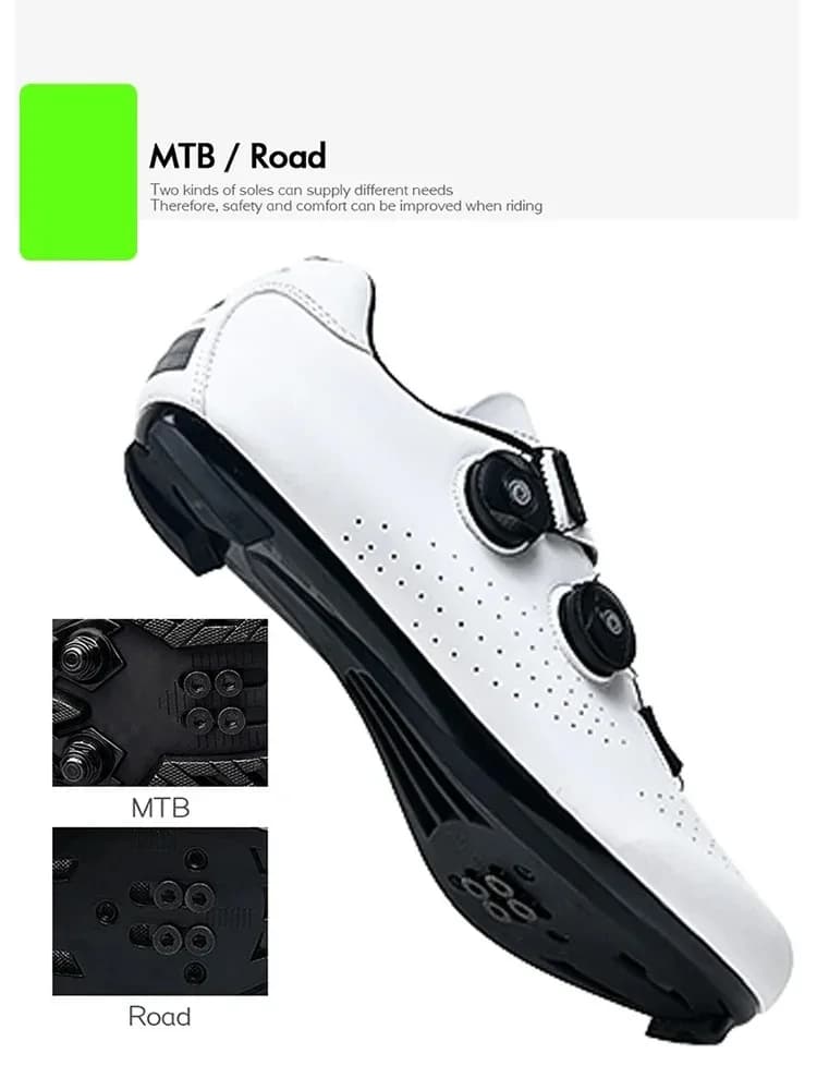 Cycling Sneaker MTB Men Sports Dirt Bike Shoes SPD Pedal Mountain Bicycle Footwear Speed Racing Man Flat Off Road Cycling Shoes