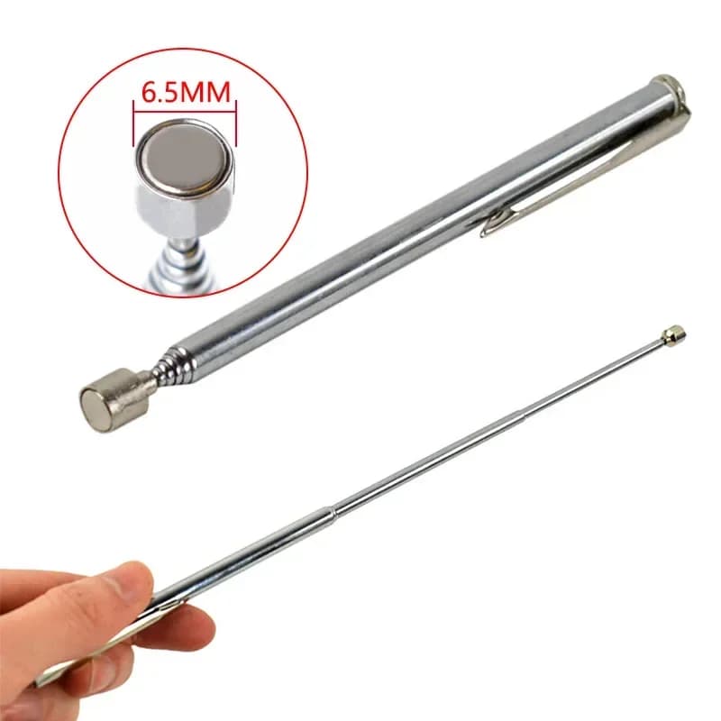 Penna magnetica telescopica portatile Aghi Perni clip Picker Magnete Capacità Asta regolabile Strumenti di raccolta Accessori per cucire