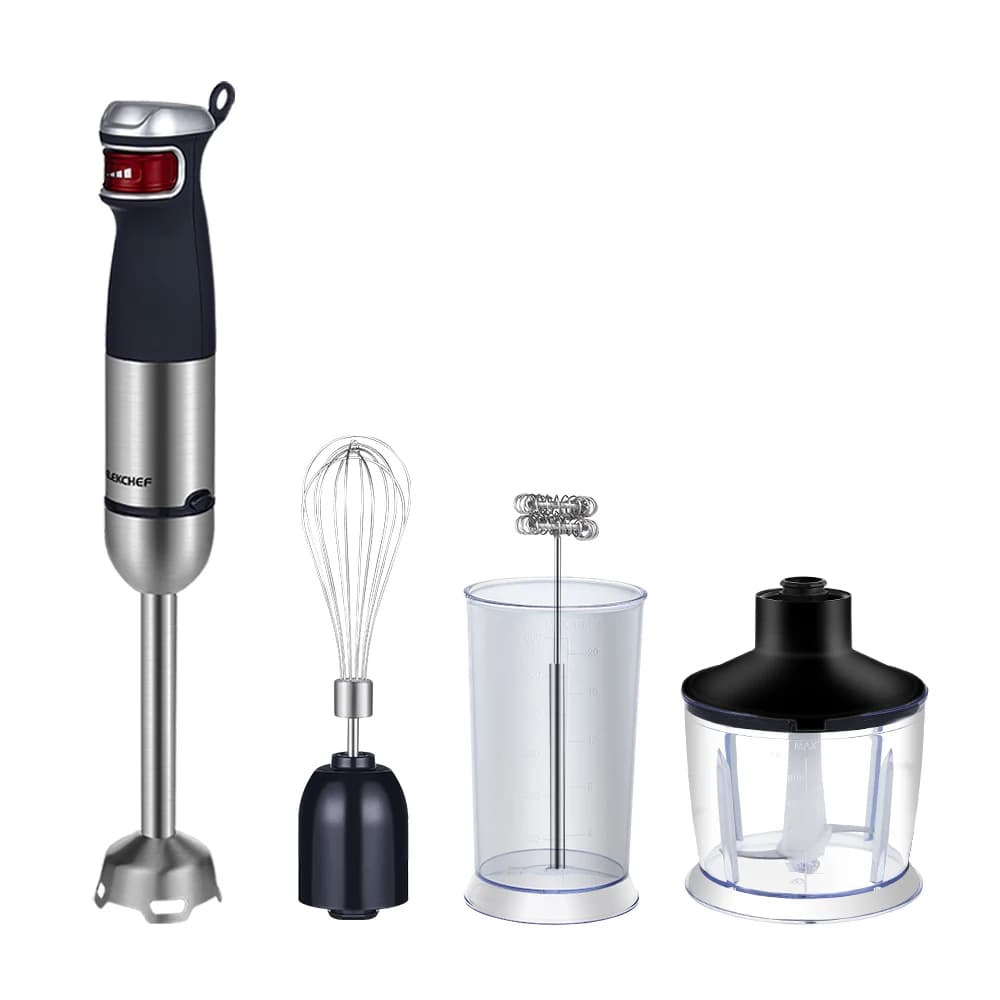 Multifunction 5 In 1 Diving Electric Mixer Cooking Robot Chopper Mixer Handed Mini Blender 1200W Ice Blender Maker