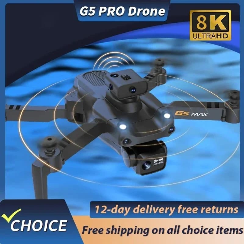 For Xiaomi G5 Pro GPS Brushless Drone Professional HD ESC 4K Dual Camera Avoidance Optical Flow Positioning FPV Racing Drone