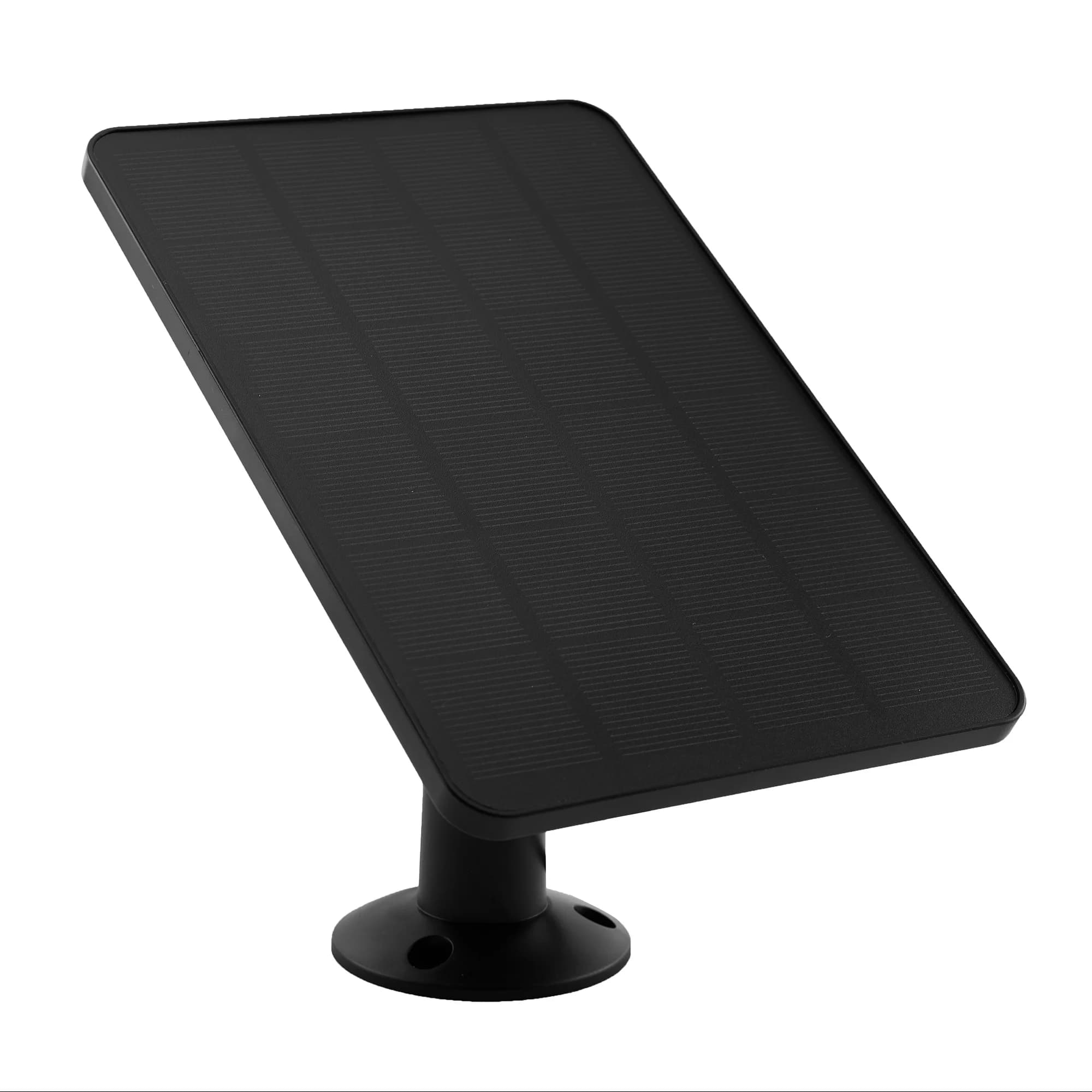 Caricatore Solare 4W per Ring Spotlight Cam e Stick Up Cam, Connettore DC3.5mm con 2 Cavi Adattatori, Alimentatore per Esterni