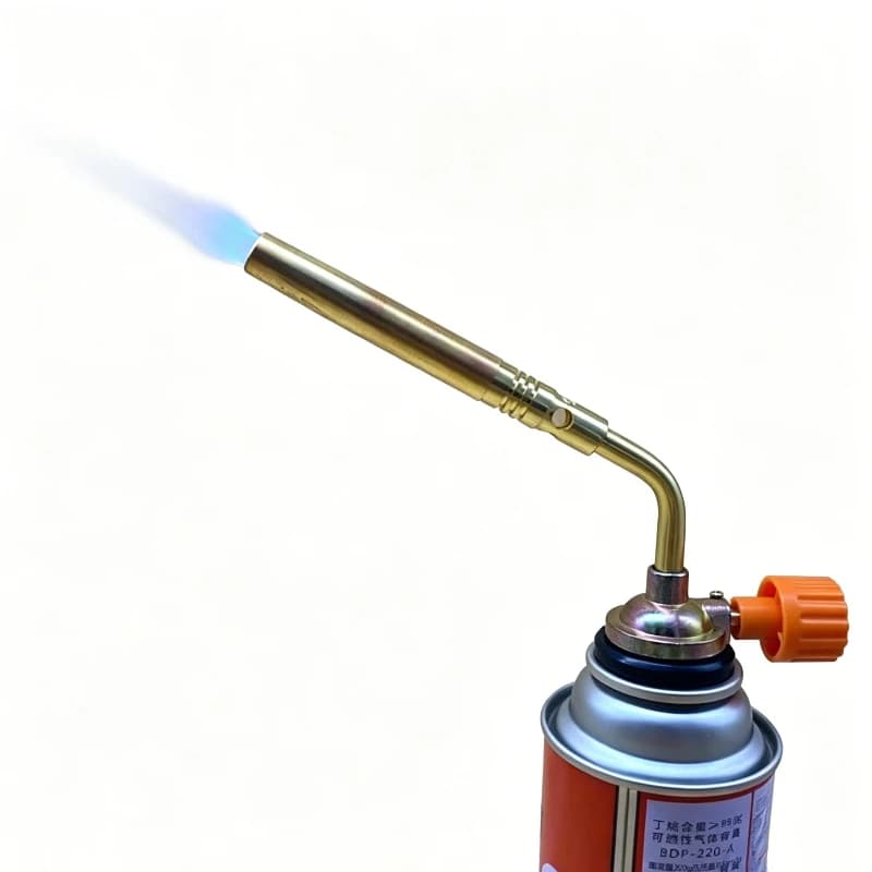 Butane Burner Welding Gas Torch Flame Gun Brazing Flamethrower Outdoor Camping BBQ Portable Soldering Heat GunHot