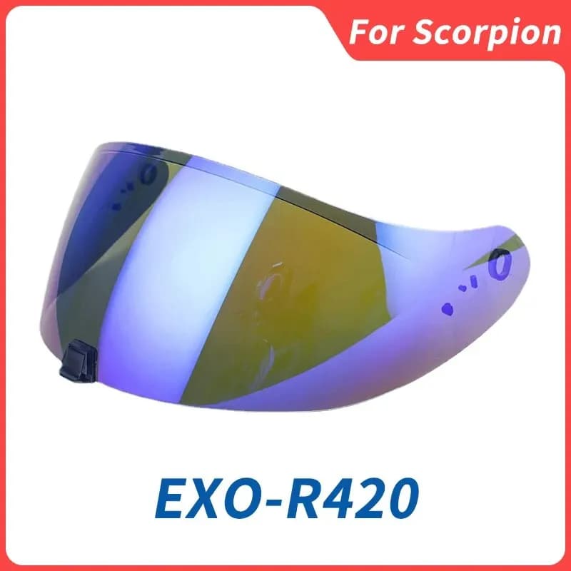 Capacete per SCORPION EXO-R420 Visiera Scudo Lente Accessori Moto Casco integrale Anti-UV perScorpion EXO-R420 Casco Moto
