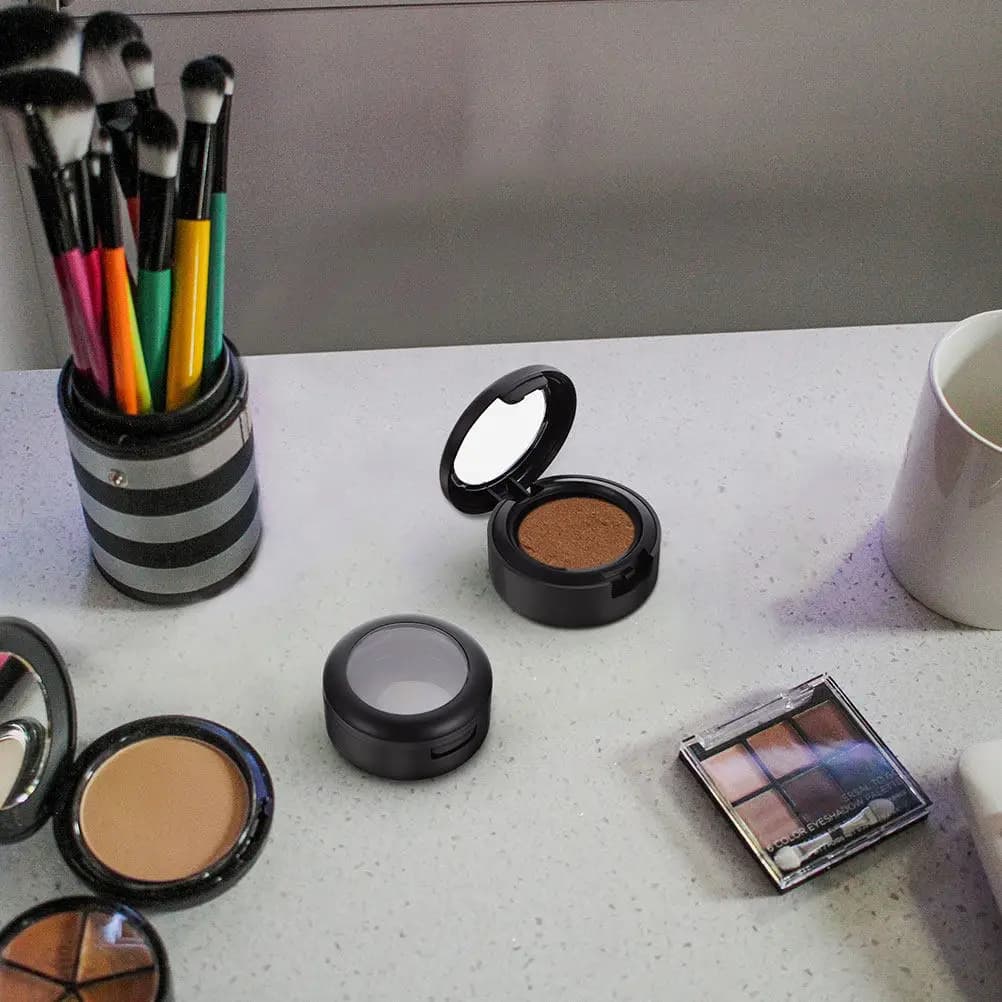 6 contenitori vuoti per ombretti, custodia porta palette, organizer da viaggio leggero per trucco, per ombretti e blush