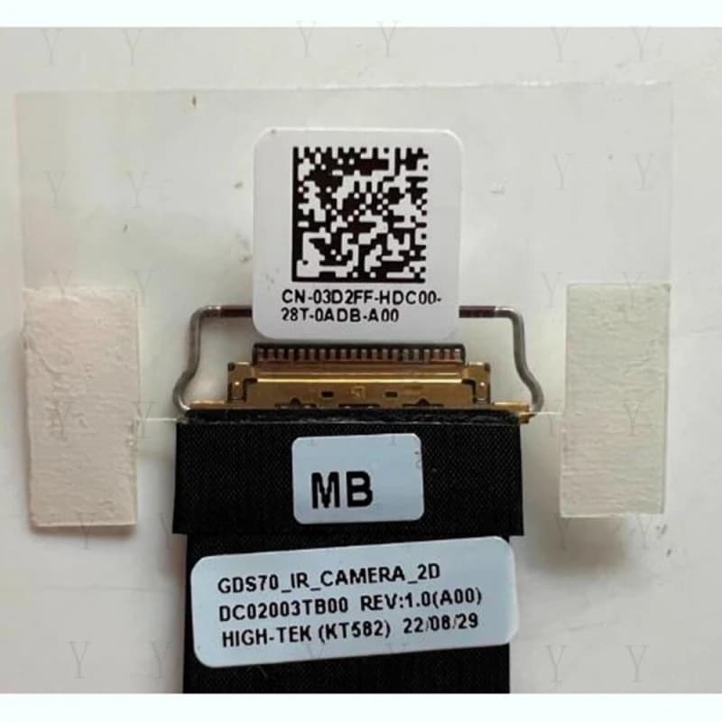 Cavo per webcam Y+ 03D2FF per Dell Alienware X17 R1 R2 3D2FF