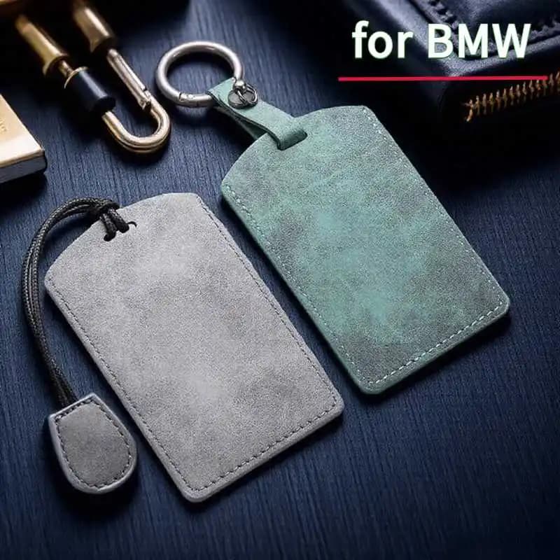 Chiave della carta NFC Della Copertura Della Cassa Per BMW 1 3 5 7 8 Serie X1 X3 X5 X6 X7 F30 G20 F34 F31 G30 G01 F15 I3 M4 535LE 2022 Nuovo Cuoio di Energia
