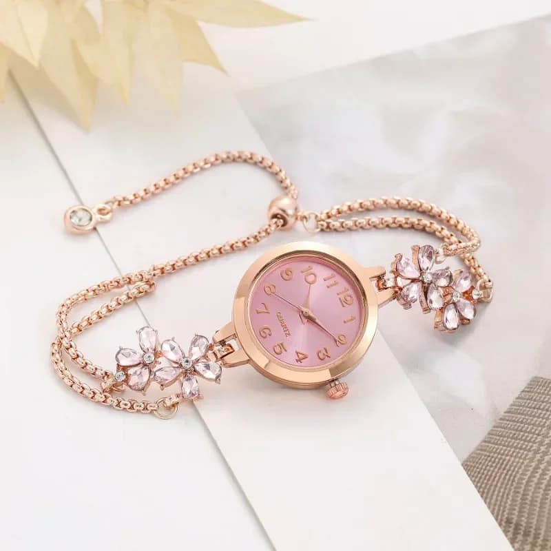 Women's Watch Quartz Wrist Watch With Vintage Rhinestone Brand Watches Women's Watch Luxury Relógio Female
