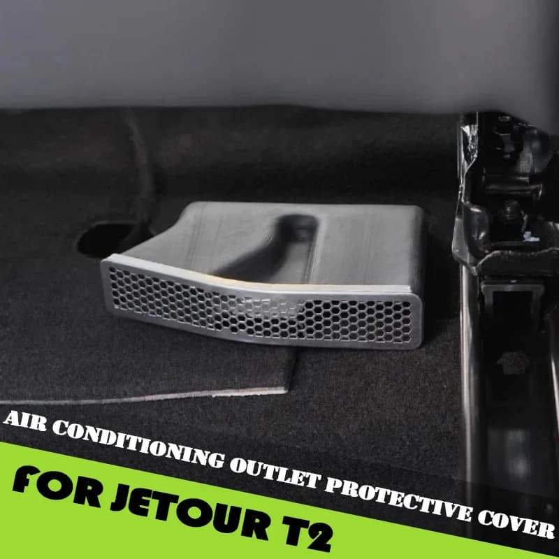 Auto Sotto Il Sedile Uscita Aria Condizionata Copertura Protettiva Misura per Jetour Traveller T2 2023 2024 2025 Accessori Auto Modificati