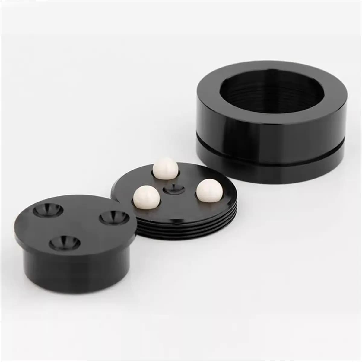 Exquisite-4PCS HIFI Audio Speaker Full Fever Support Amplifier CD player Treppiede Speaker Amortizing Folder Stainless Steel Ball
