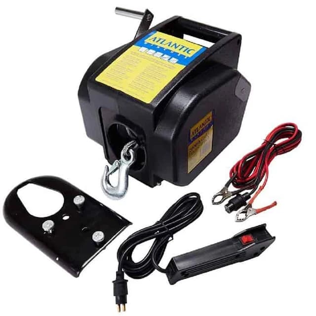 Verricello Elettrico per Ancora di Barca da 5000 Libbre 12V, Economico e Portatile, Ampiamente Utilizzato