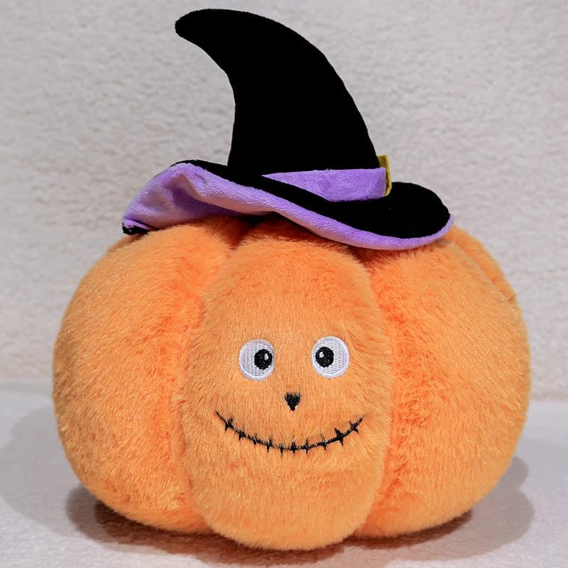 Cuscino decorativo a forma di zucca di Halloween, decorazione per la casa, supporto lombare per divano, letto, sedia da ufficio