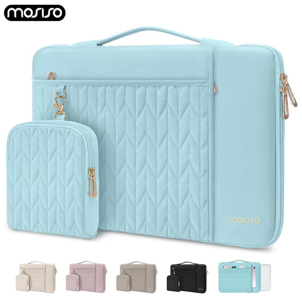 Custodia per laptop per MacBook Air Pro 13 14 15 16 pollici M1 M2 M3 Borsa per notebook da ufficio Valigetta Donna Uomo Custodia per computer