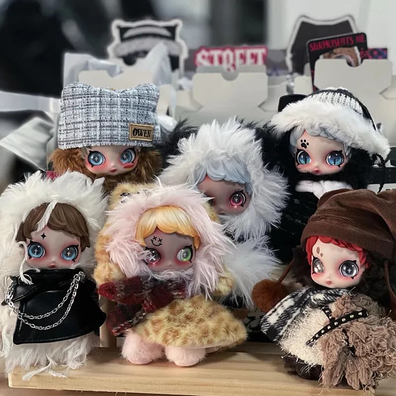 Owen Street Youngster Series Blind Box: Collezione di Bambole Carine, Ornamento da Scrivania, Tendenza Moda, Regalo a Sorpresa