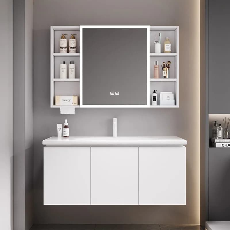 Unique European Bathroom Cabinet Dressers Perfume Storage Mirror Professional Cupboard Universal Gabinete Postmodern Furniture