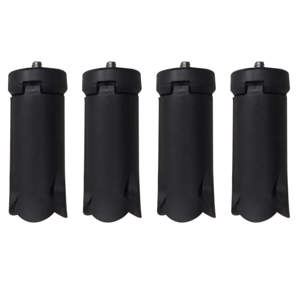 Set di 4 Treppiedi Pieghevoli da Tavolo con Supporto per Telefono, Vite da 1/4 di Pollice, Compatibili con Selfie Stick e Monopiede per Tablet