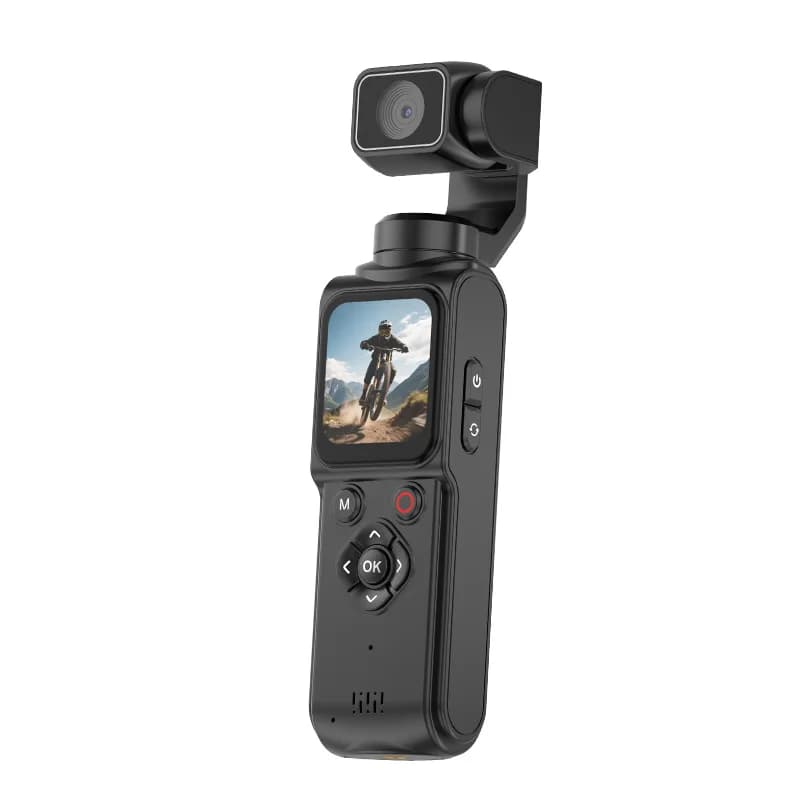 4K Ultra HD Sports Action Camera WiFi Inch IPS Screen Portable Mini DV Video Recorder Cycling Outdoor Sports Vlog Recording