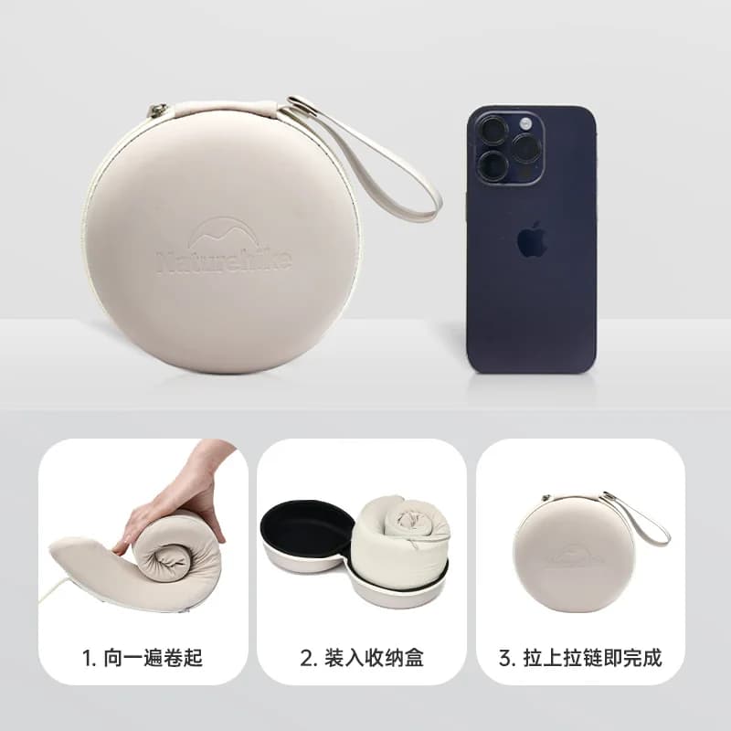 Naturehike Camping Soft Pillow Travel Pillow U-shaped Health Memory Cotton Neck Aviation Pillow CNK2450WS019