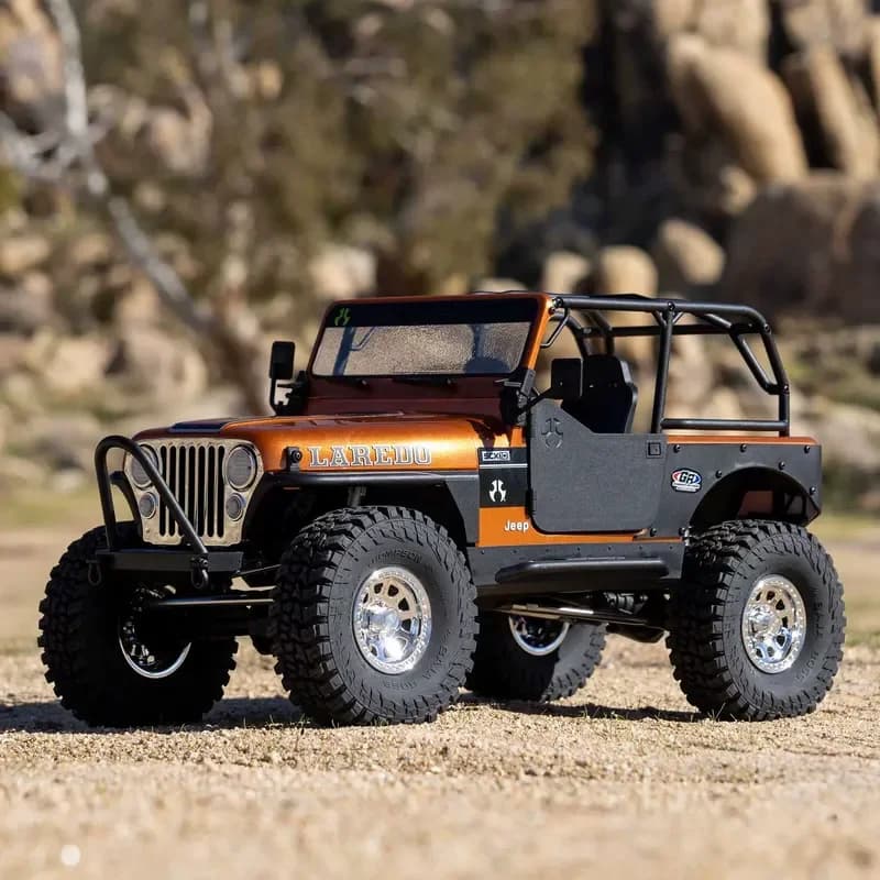 Axial 1/10 SCX10 III CJ-7 4WD Brushed 3S Scala Performance RC Rock Crawler Fuoristrada RTR Veicolo Telecomandato per Hobby