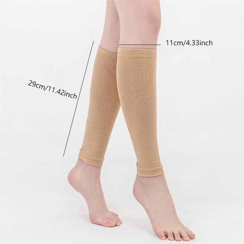 Calze a compressione per polpacci da donna e uomo, vene varicose, modellanti, calze a pressione graduata 2026 Nuovo