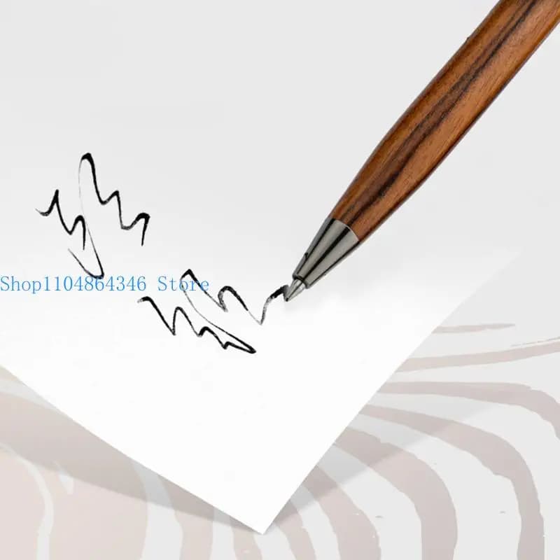 5asd Penna gel con inchiostro nero Penna per firma Penna regalo con inchiostro gel in metallo per ufficio scolastico