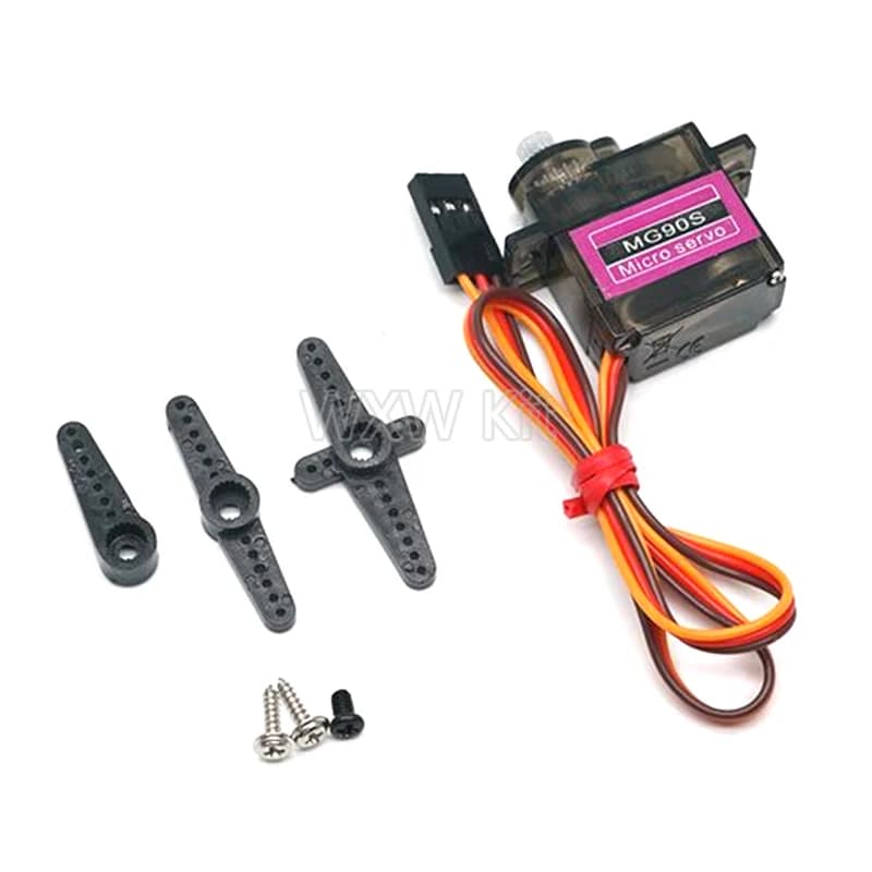 MG90S Servo All Metal Gear 9g SG90 versione aggiornata per elicottero aereo barca auto MG90 9G Trex 450 RC Robot