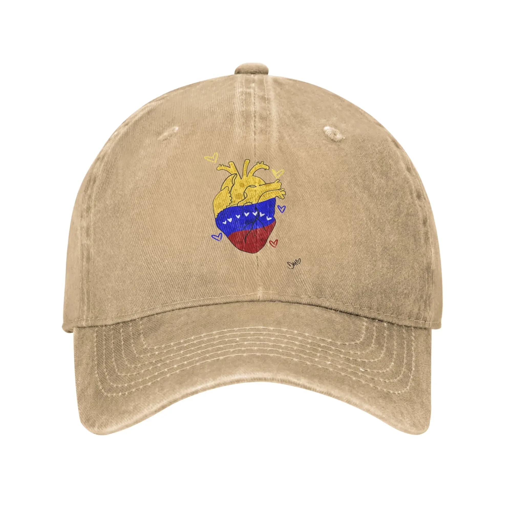 VZLA Heart Wear Cappellini da baseball Cappelli casual unisex Cappello da sole regolabile