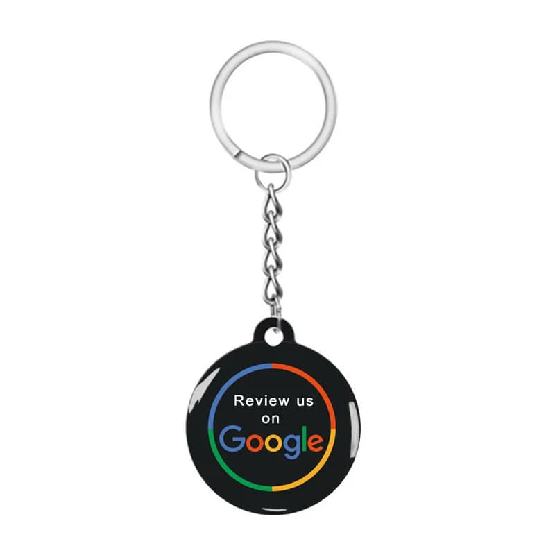 Portachiavi Smart Google Review Tap per feedback istantanei dei clienti per le vicinanze dirette di Google